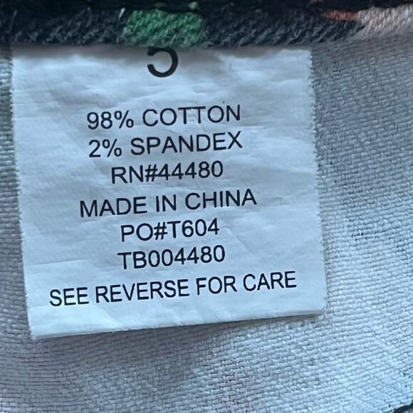 Tinseltown Floral Denim Jeans Black Pink Size 5 - Picture 6 of 7